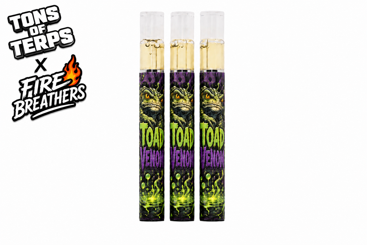 Toad Venom THCA Hash Rosin Disposable Vape .5g