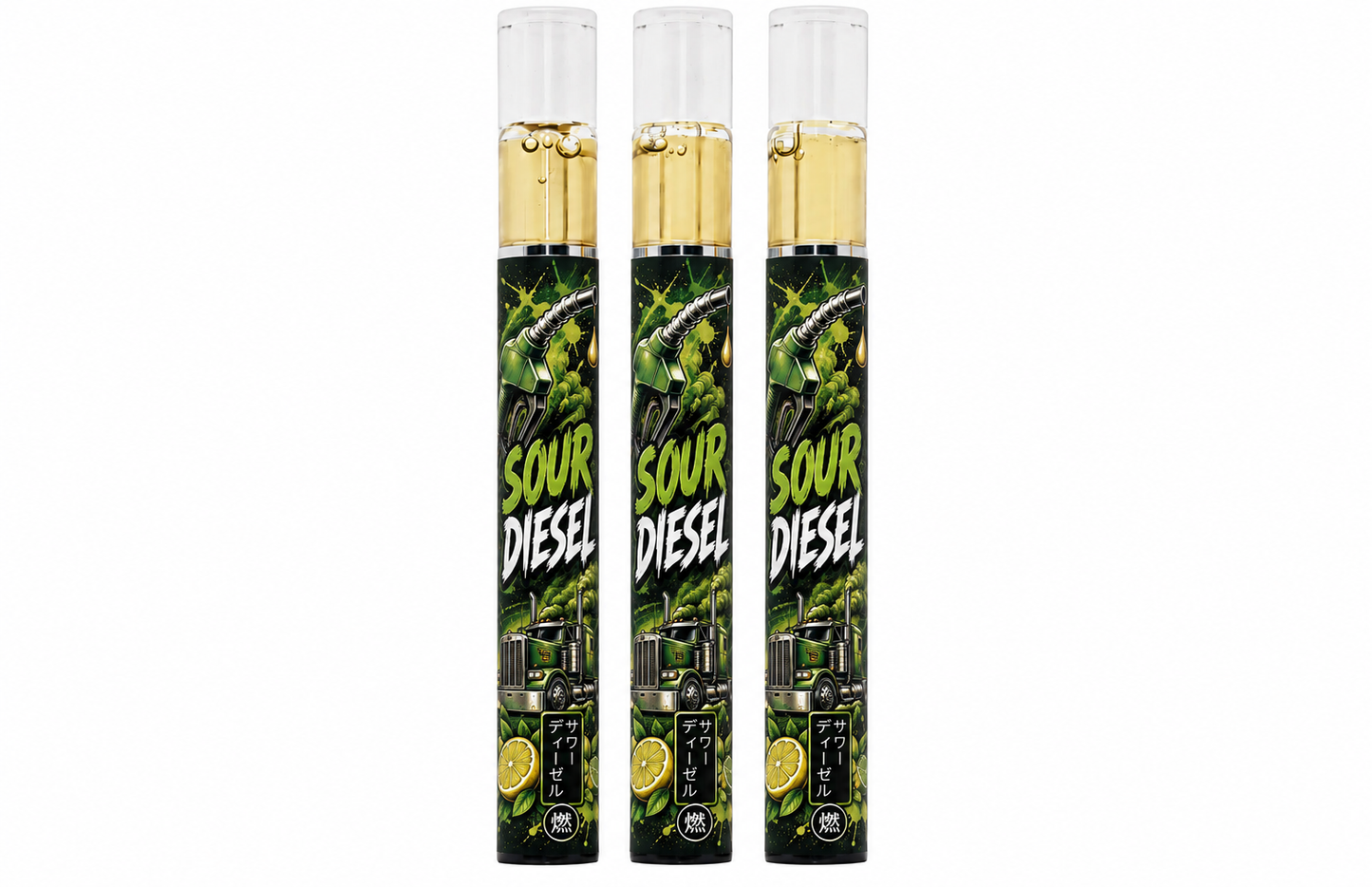 Sour Diesel THCA Hash Rosin Disposable Vape .5g